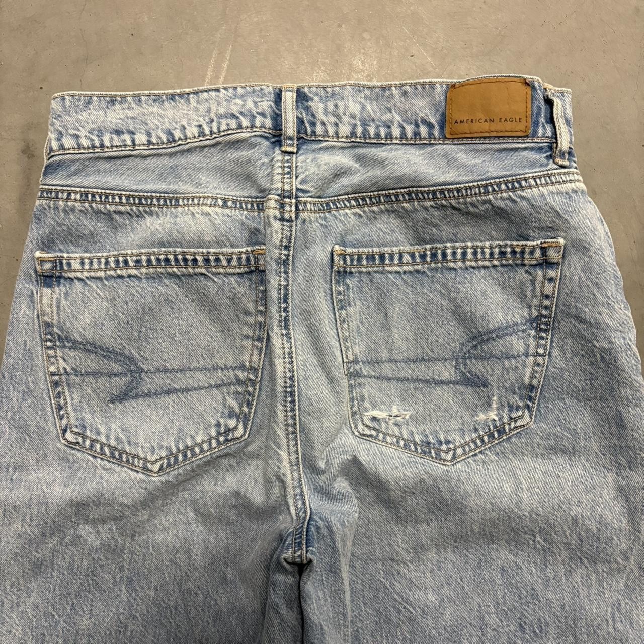 Vintage Crazy Vintage Y2K/2000s Super Baggy WideLeg Light Wash Denim Jeans! Size US 26 / EU 42 - 5 Thumbnail