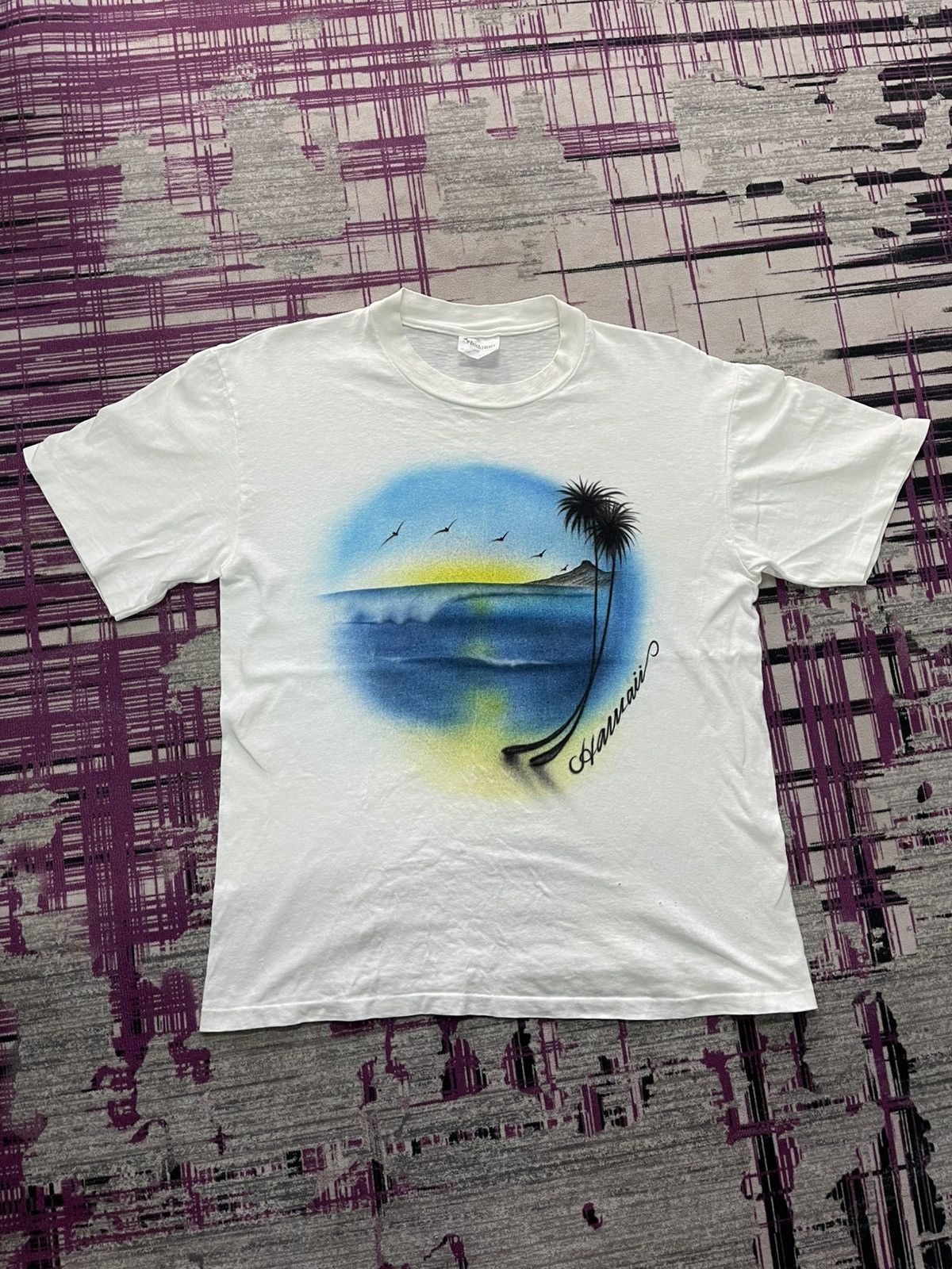 Vintage VINTAGE 90S HAWAII TEE VERY RARE Size US M / EU 48-50 / 2 - 1 Thumbnail