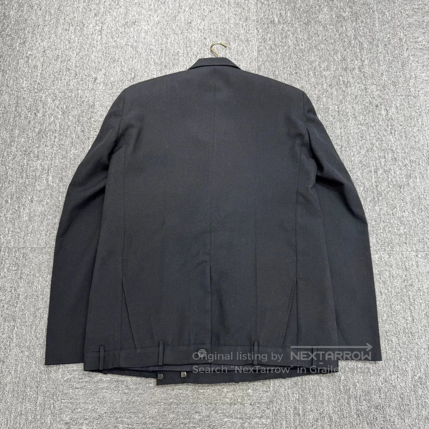 Balenciaga balenciaga nylon wool blend suit jacket. Size US XXS / EU 40 - 2 Thumbnail
