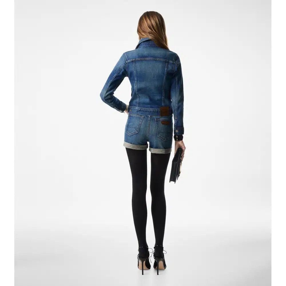 Tom Ford o1sndg0825 L1738 Size: OS / Shoulder Bag in Blue Size ONE SIZE - 6 Thumbnail