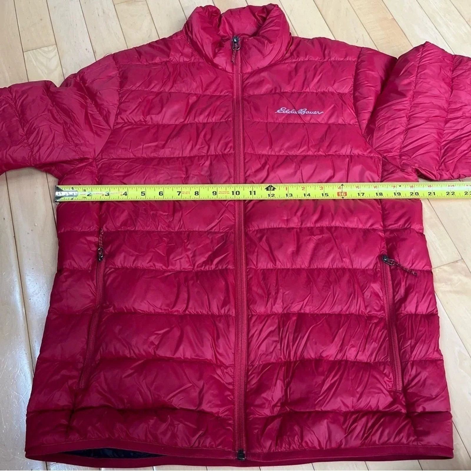 Eddie Bauer Eddie Bauer Red Down Insulated Zip Up Puffer Jacket Size S Size US S / EU 44-46 / 1 - 4 Thumbnail