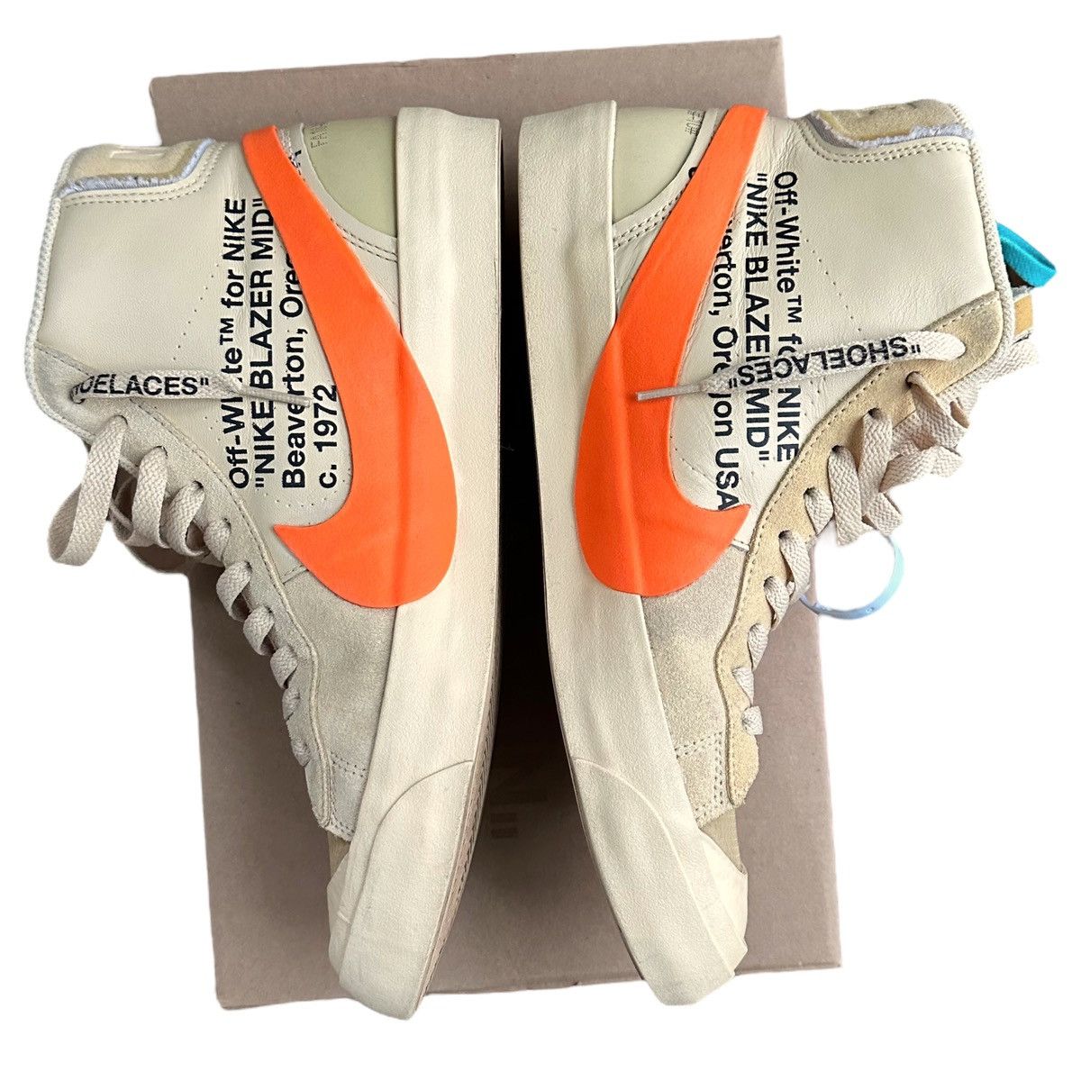 Nike × Off-White Nike Off-White blazer mid hallow’s eve Size US 9 / EU 42 - 2 Thumbnail