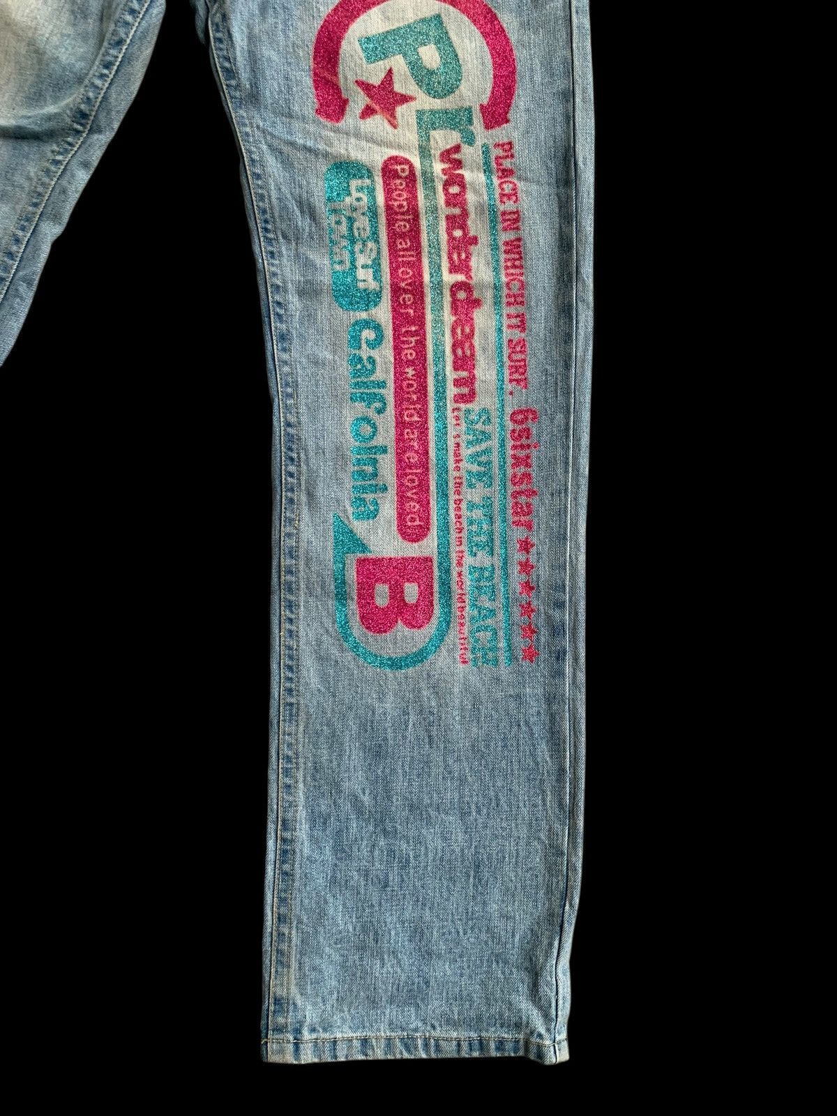 Hysteric Glamour Vintage Clone Devgru surf Sick Printed Denim Size US 34 / EU 50 - 7 Thumbnail