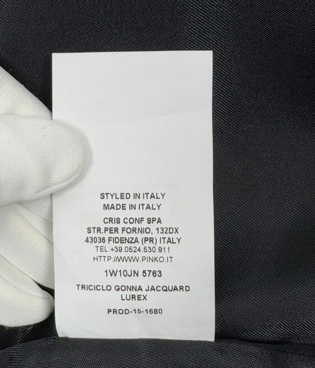 Pinko Pinko Triciclo Gonna Jacquard Lurex Skirt size IT38 Size 26" / US 2 / IT 38 - 12 Thumbnail
