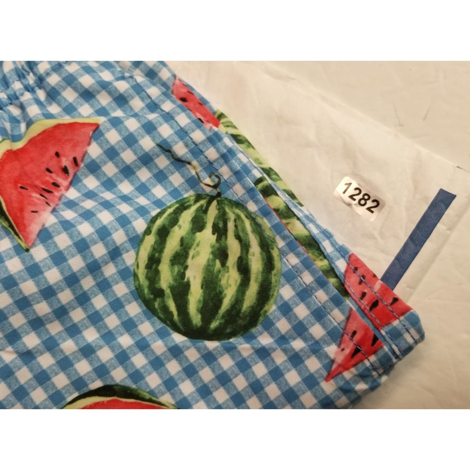 Vintage Trunks Surf & Swim Co. Bermuda Shorts Men S Watermelon Print Beach Casual Clothes Size US 29 - 5 Thumbnail