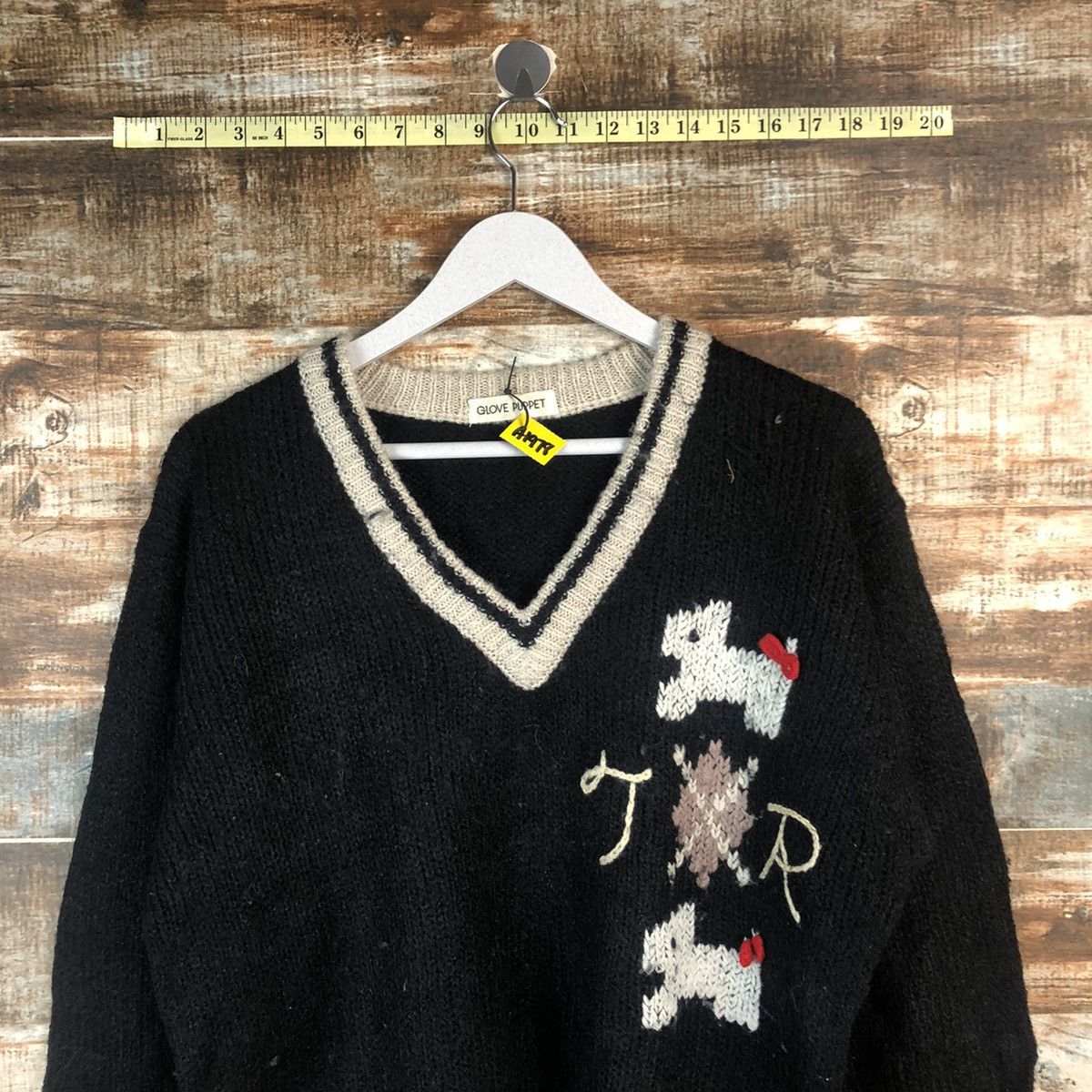 Homespun Knitwear × Japanese Brand Glove Puper Dark Blue Knitwear #A1978 Size S / US 4 / IT 40 - 2 Thumbnail