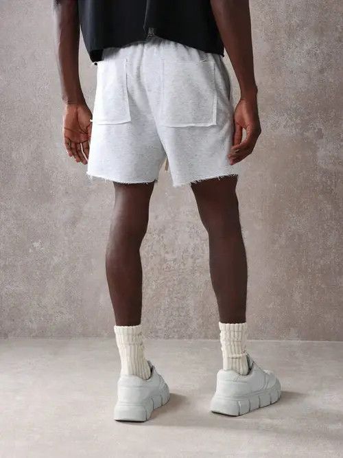 Jean × Vintage Ripped Edge Raw Y2k Shorts drill Size US 34 / EU 50 - 4 Thumbnail