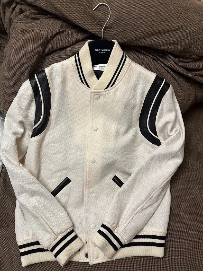 Saint Laurent Paris Saint Laurent Paris Classic baseball jacket-2506 Size US M / EU 48-50 / 2 - 1 Thumbnail