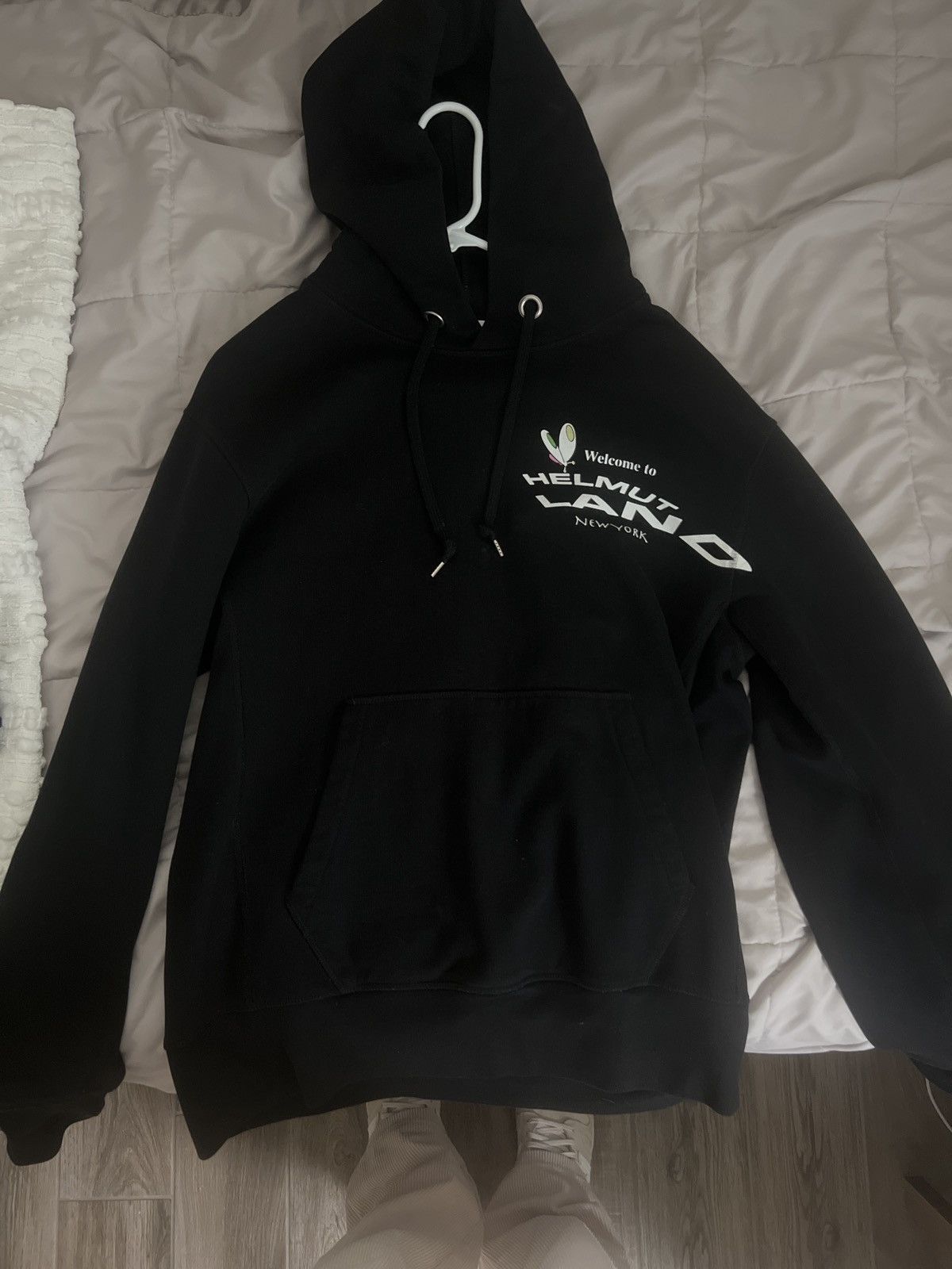 Helmut Lang Welcome to HelmutLand Hoodie Size US L / EU 52-54 / 3 - 2 Thumbnail