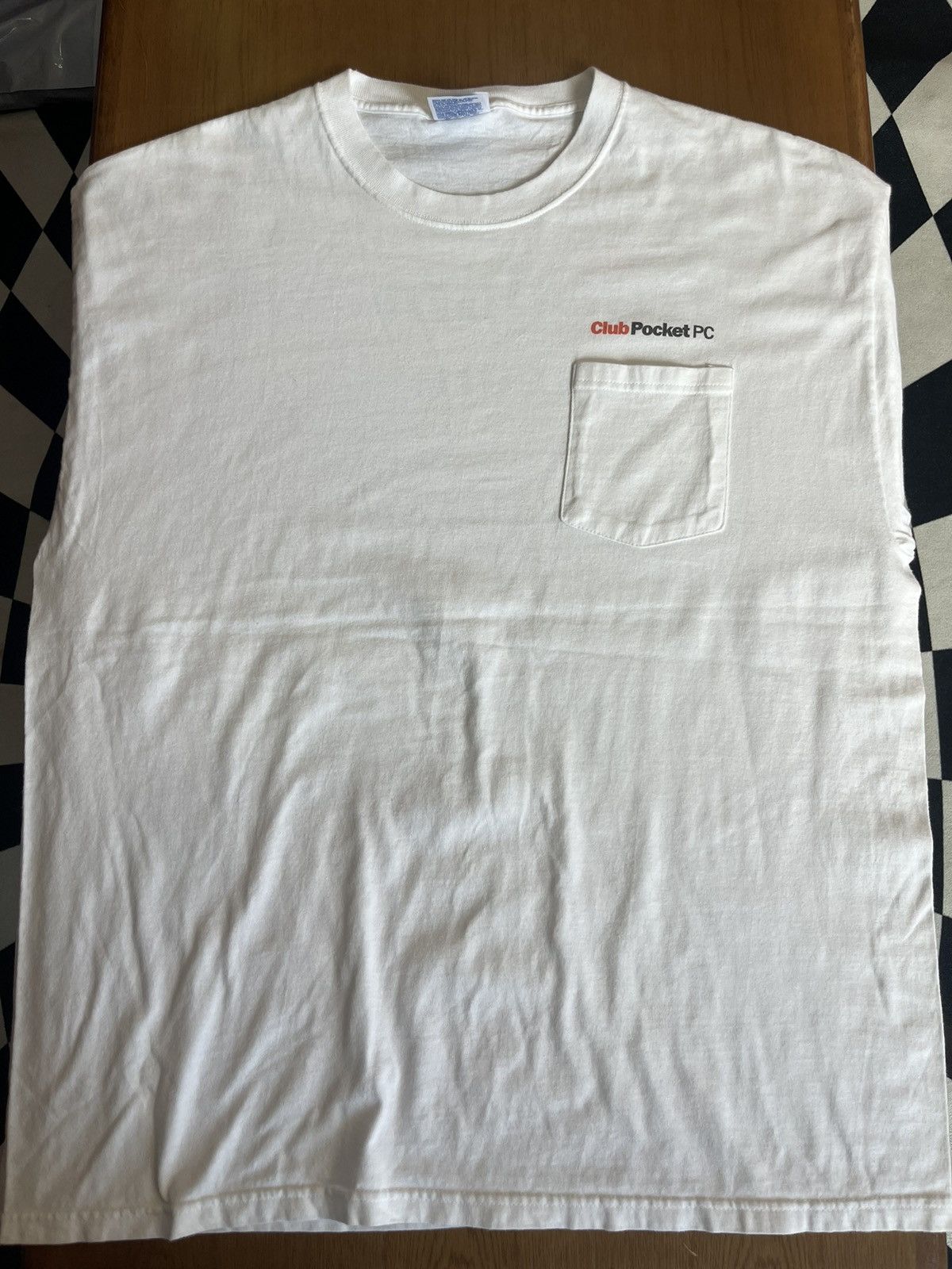 Microsoft Vintage Club Pocket PC The freedom to do more 90’s Tshirt Size US XL / EU 56 / 4 - 4 Thumbnail