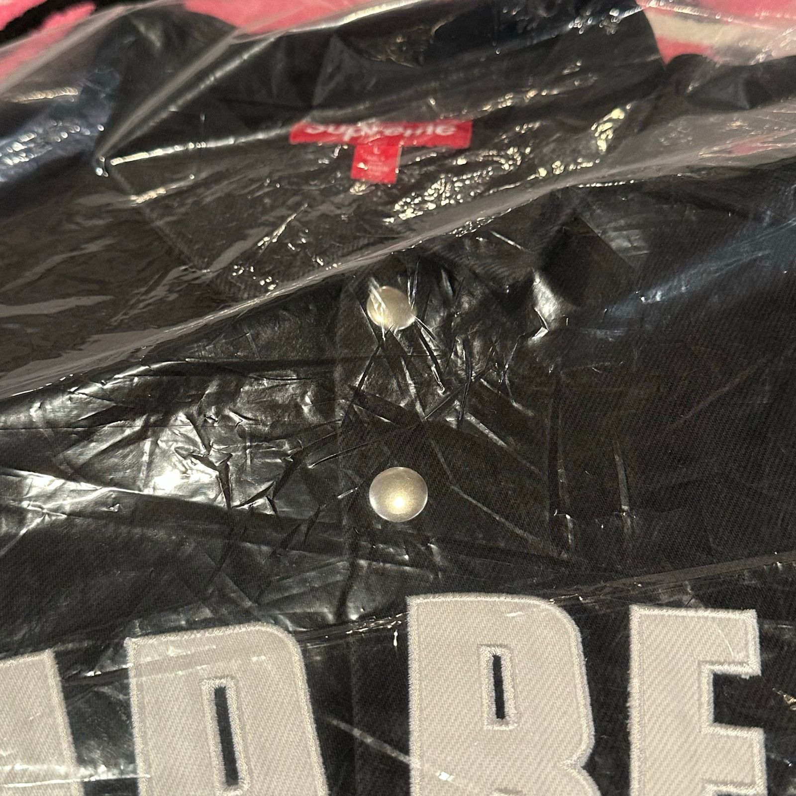 Supreme Supreme Arc Denim Coaches Jacket Black Size US L / EU 52-54 / 3 - 3 Thumbnail