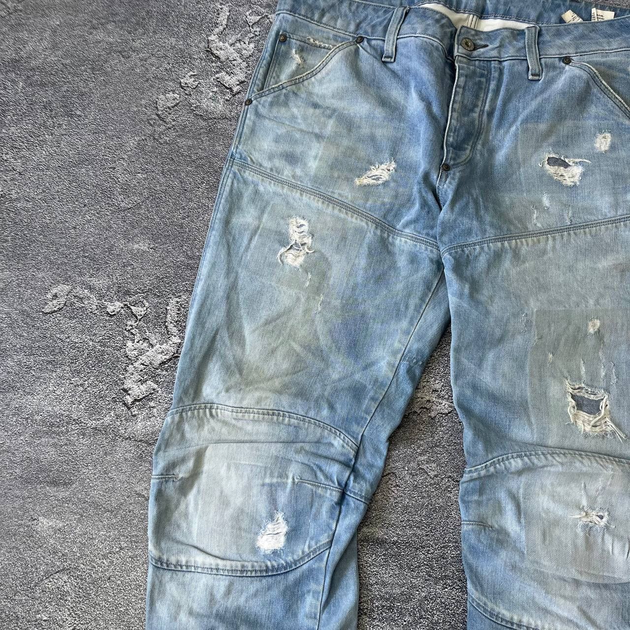 G-Star Japan Style G-Star Raw denim vintage jeans distressed y2k Size US 34 / EU 50 - 7 Thumbnail