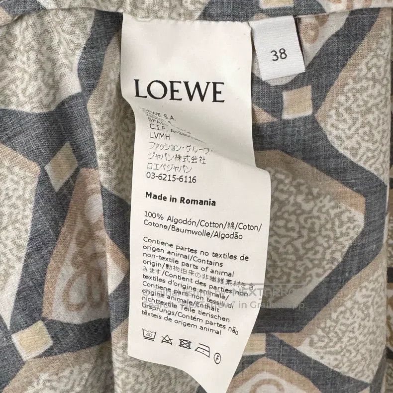 Loewe Loewe Plaid Print Shirt Size XS / US 0-2 / IT 36-38 - 4 Thumbnail