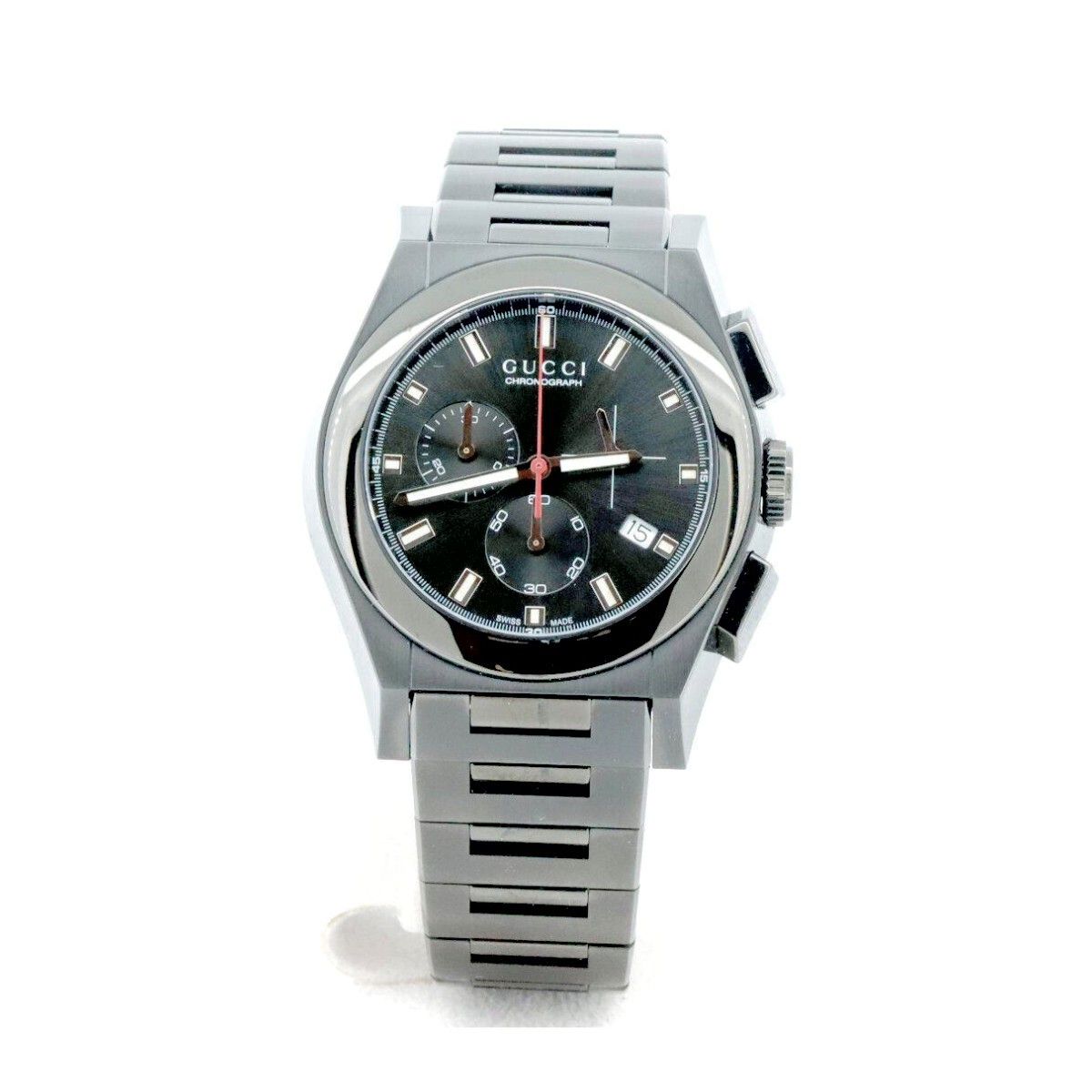 Gucci Gucci Gucci Pantheon Stainless Steel Watch Metal Quartz 115.2 DUTY FREE for USA Size ONE SIZE - 1 Thumbnail
