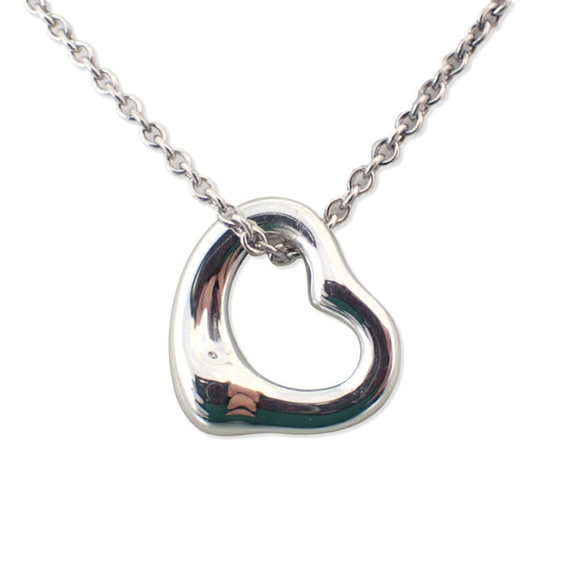 Tiffany & Co. TIFFANY 925 Heart Pendant Necklace j88-2 Size ONE SIZE - 1 Thumbnail
