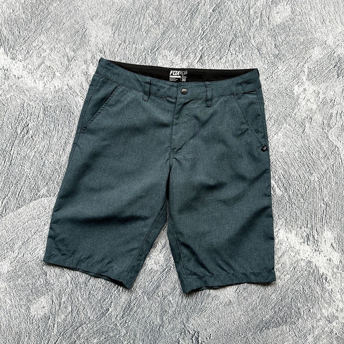 Fox Racing 🔥Mens FOX Tech Shorts Gray Size: 30 Size US 30 / EU 46 - 5 Thumbnail