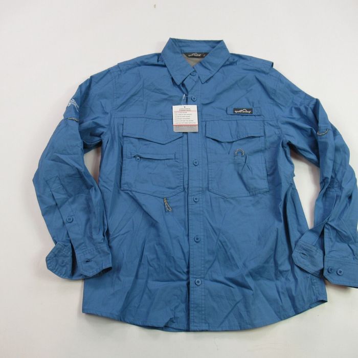 Eddie Bauer Eddie Bauer Shirt Mens Small Long Sleeve Button Front ...