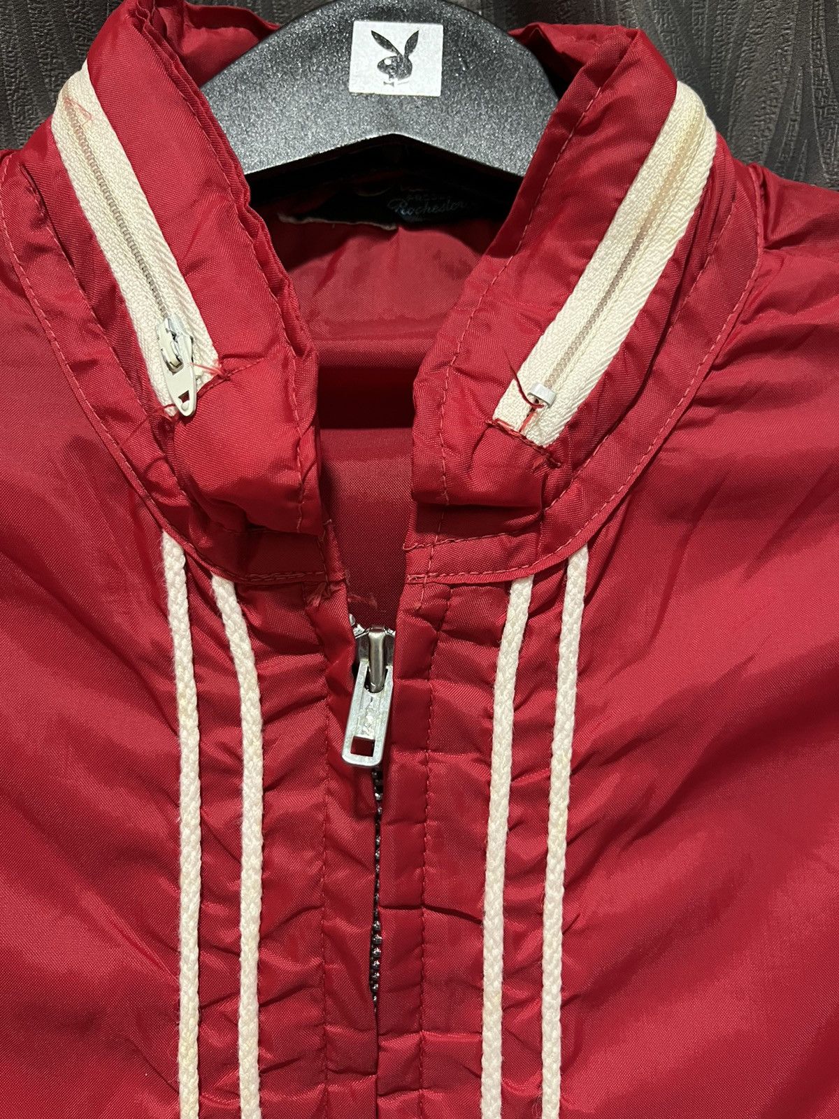 Champion × Vintage RARE! Vintage 70s Champion Running Man Full Zip Windbreaker Size US M / EU 48-50 / 2 - 4 Thumbnail