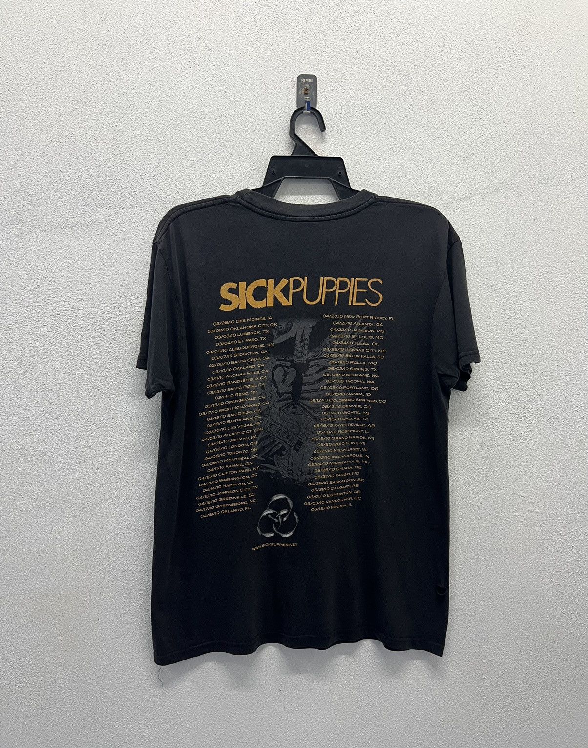 Band Tees × Hanes × Vintage VINTAGE HANES SICK PUPPIES SHIRT Size US L / EU 52-54 / 3 - 2 Thumbnail
