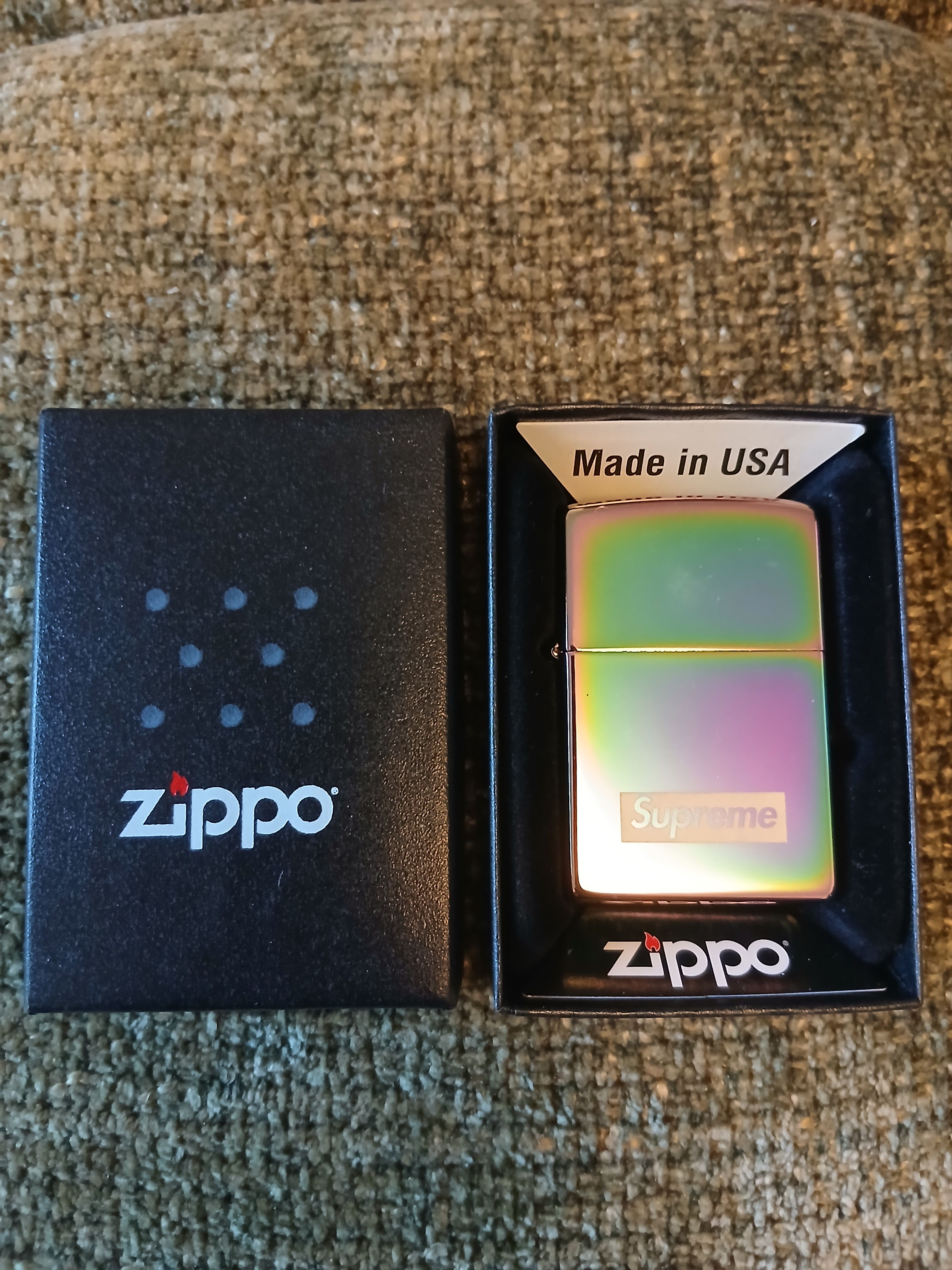 Supreme Supreme Spectrum Zippo Size ONE SIZE - 1 Thumbnail