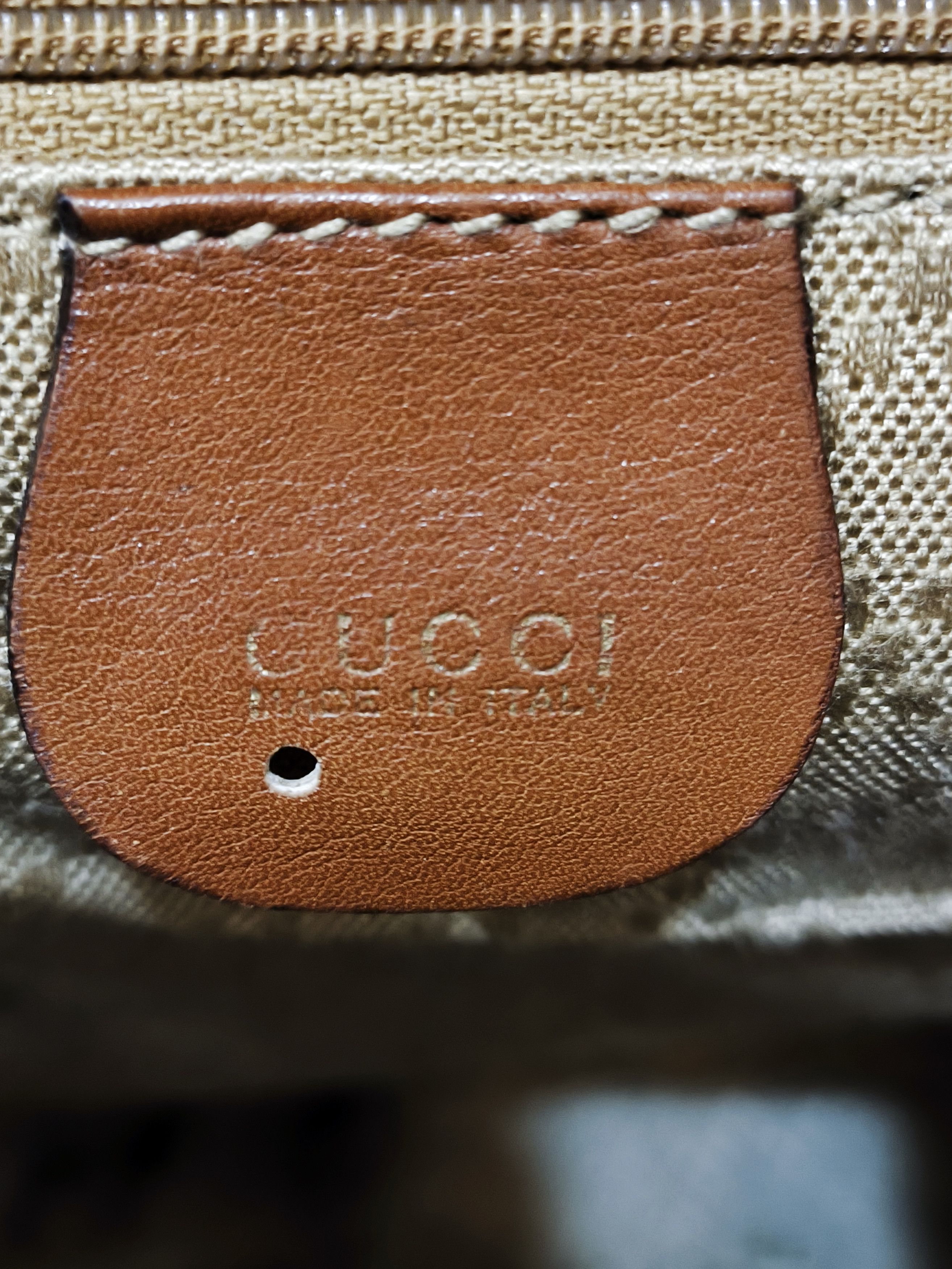 Gucci Gucci Brown Leather Bamboo Backpack Size ONE SIZE - 9 Thumbnail