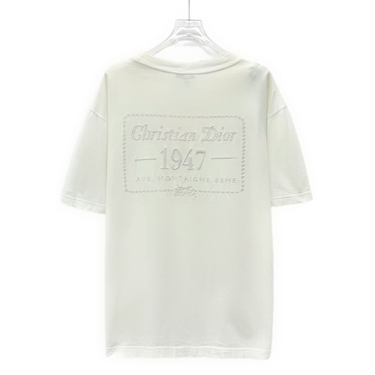 Dior White Short-Sleeve T-Shirt with Chest Pocket Size US L / EU 52-54 / 3 - 2 Thumbnail