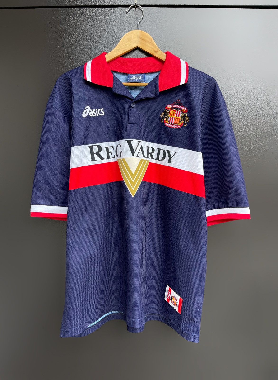 Nike SUNDERLAND 1999 2000 Away Football Shirt Jersey ASICS sz XL Size US XL / EU 56 / 4 - 1 Thumbnail