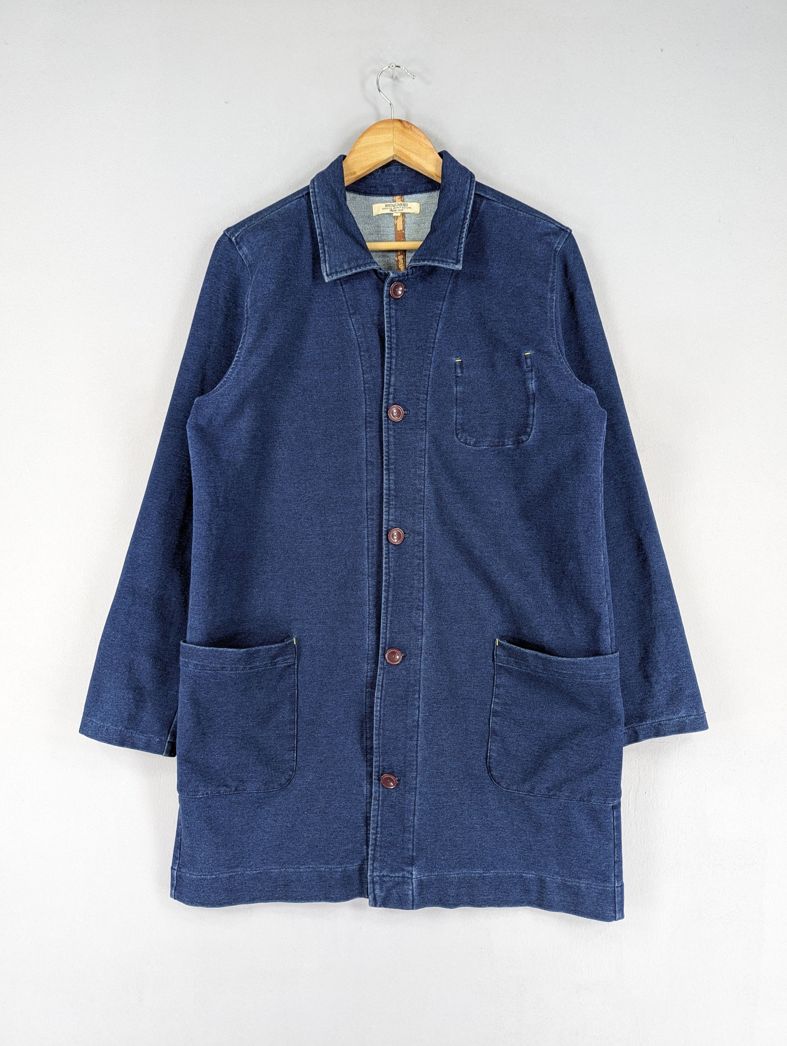 Japanese Brand M2squared Button Ups Chore Style Jacket Size L / US 10 / IT 46 - 1 Thumbnail