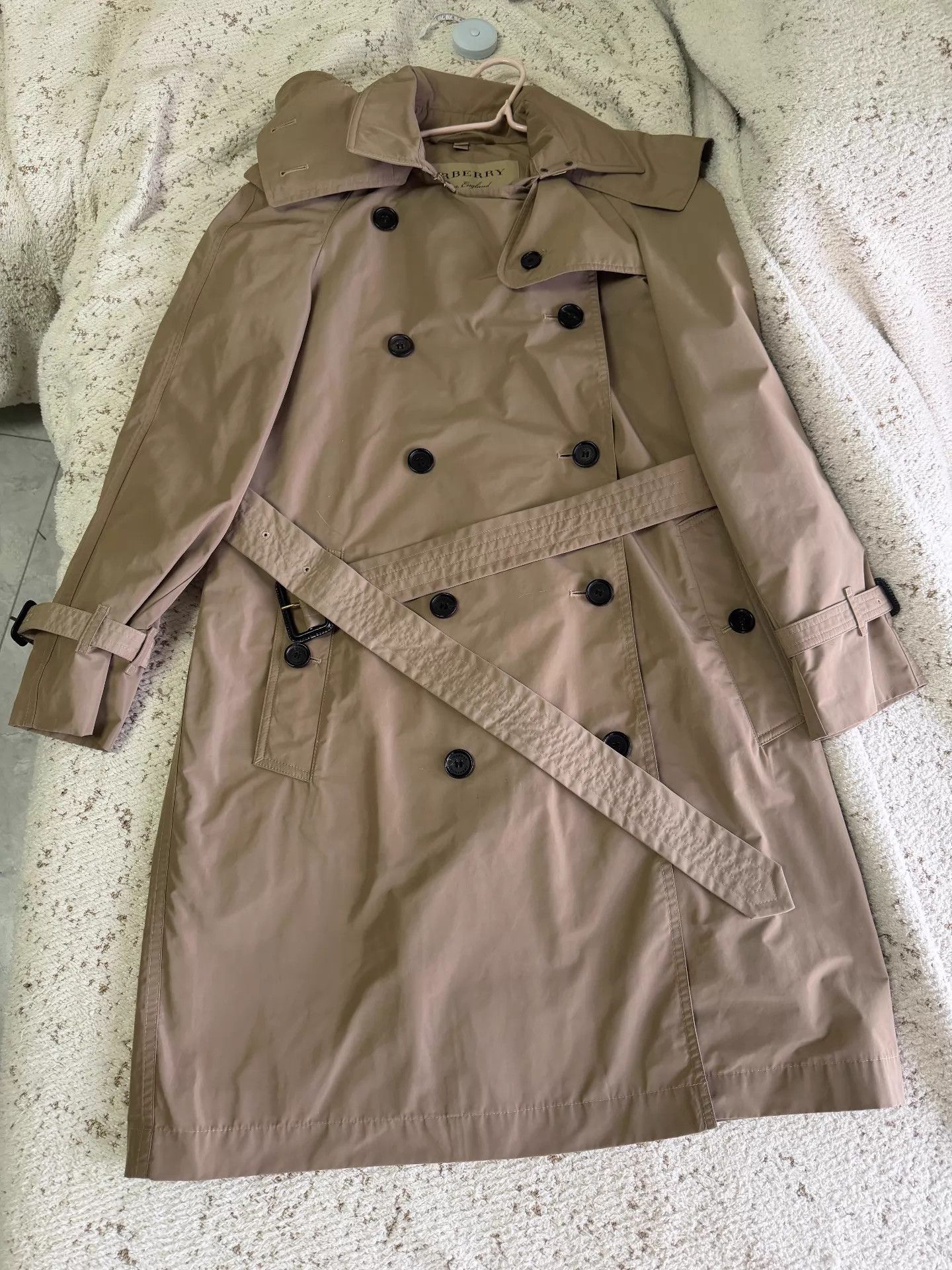 Burberry Burberry Khaki Trench Coat uk8 99 New Size S / US 4 / IT 40 - 1 Thumbnail