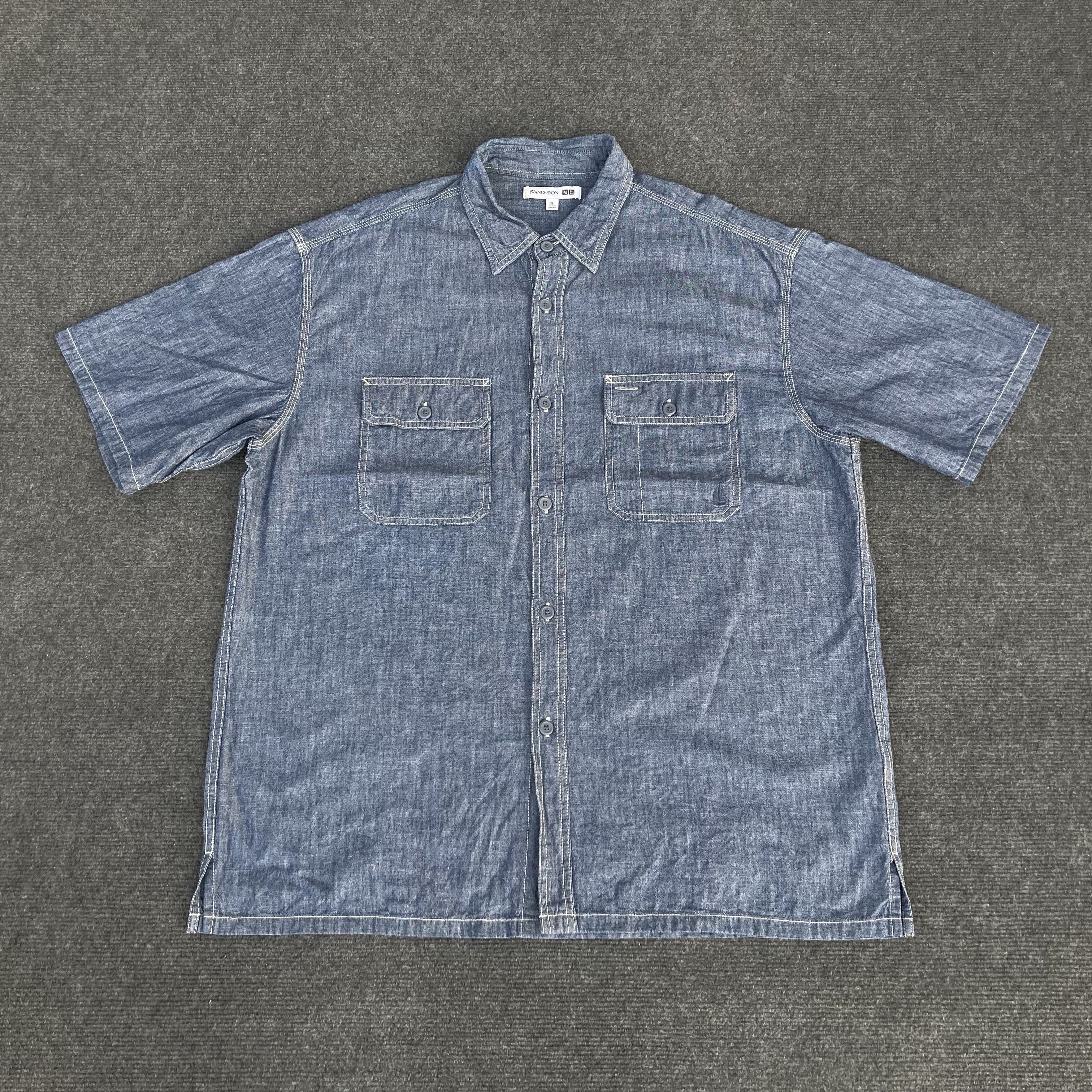 JW Anderson × Japanese Brand × Uniqlo JW Anderson Button Up Sz XL Shirt Size US XL / EU 56 / 4 - 1 Thumbnail