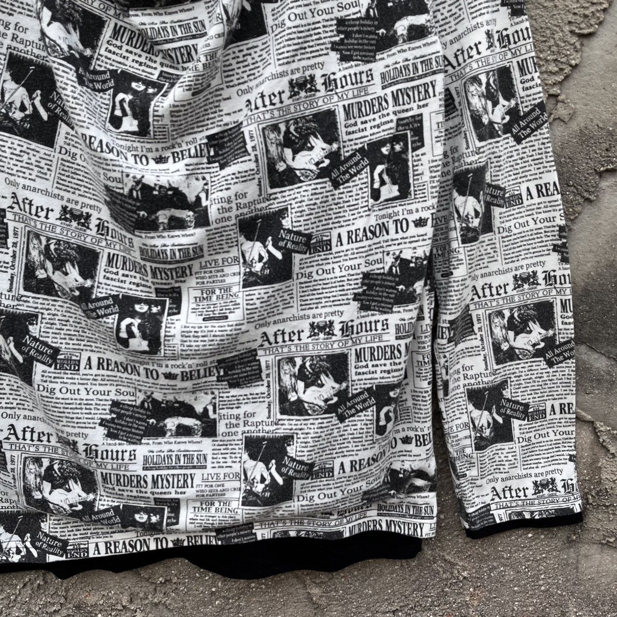 Japanese Brand Defective struct poem anarchy double layer like a hysteric Size US L / EU 52-54 / 3 - 5 Thumbnail