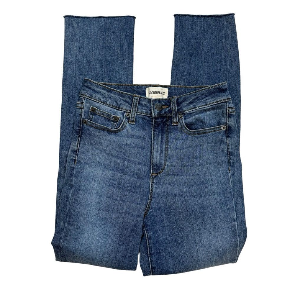 Other Goodthreads Straight Leg Raw Hem Size 24 Size 24" / US 00 / IT 34 - 3 Thumbnail