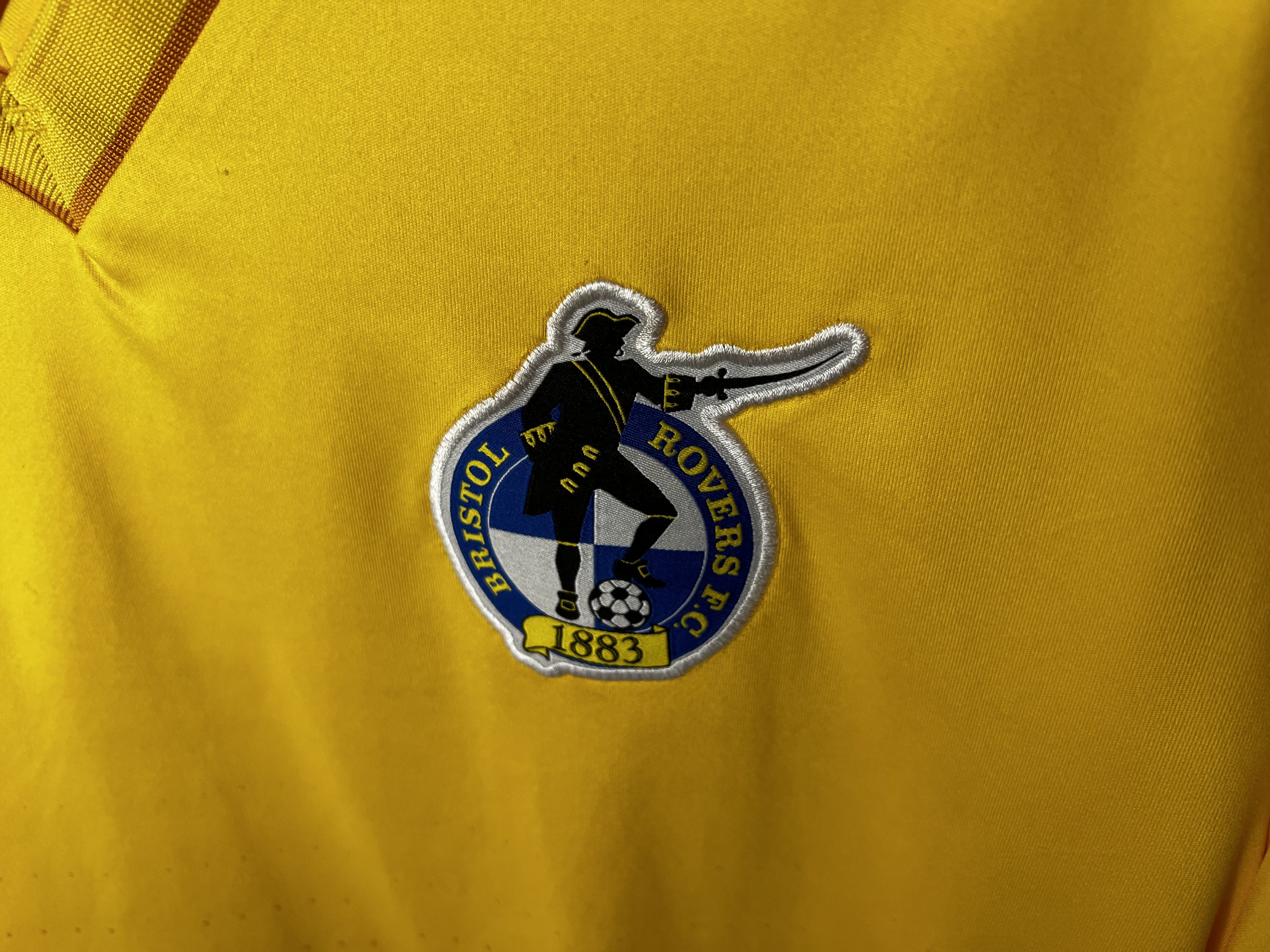 Macron BRISTOL ROVERS 2018 GOALKEEPER FOOTBALL SHIRT SOCCER JERSE Size US XL / EU 56 / 4 - 3 Thumbnail