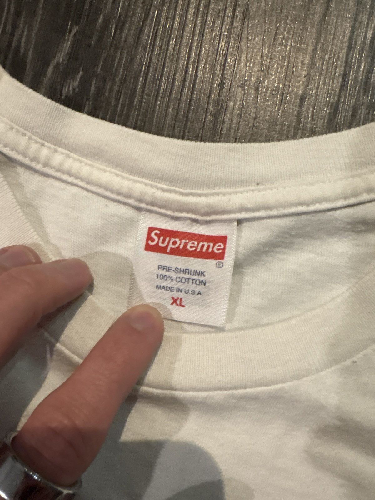Supreme Supreme x PiL Tee 'White' Size US XL / EU 56 / 4 - 2 Thumbnail