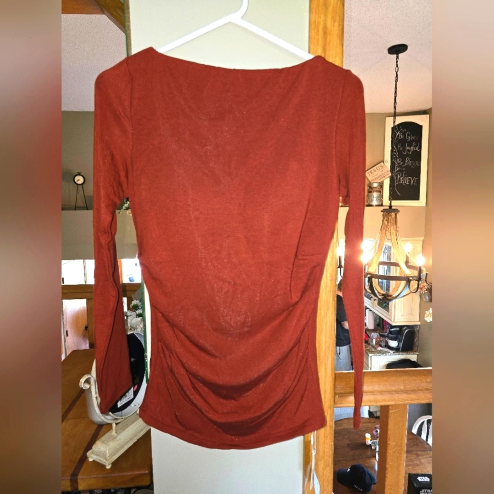 Designer Mid ThermalBoatneck Tucks Brami Top Thermal Eco-Mousse Size M / US 6-8 / IT 42-44 - 1 Thumbnail