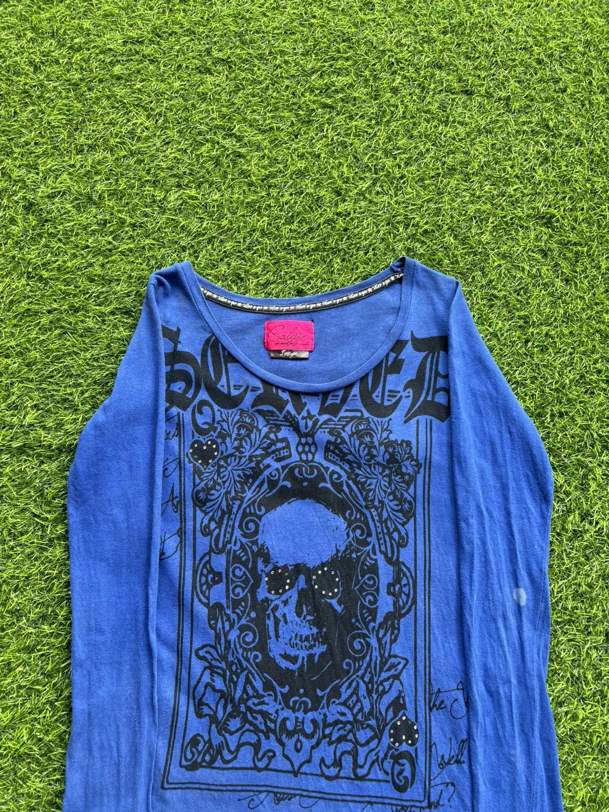 Hysteric Glamour Y2k Galyge Skull Longsleeve Size L / US 10 / IT 46 - 5 Thumbnail
