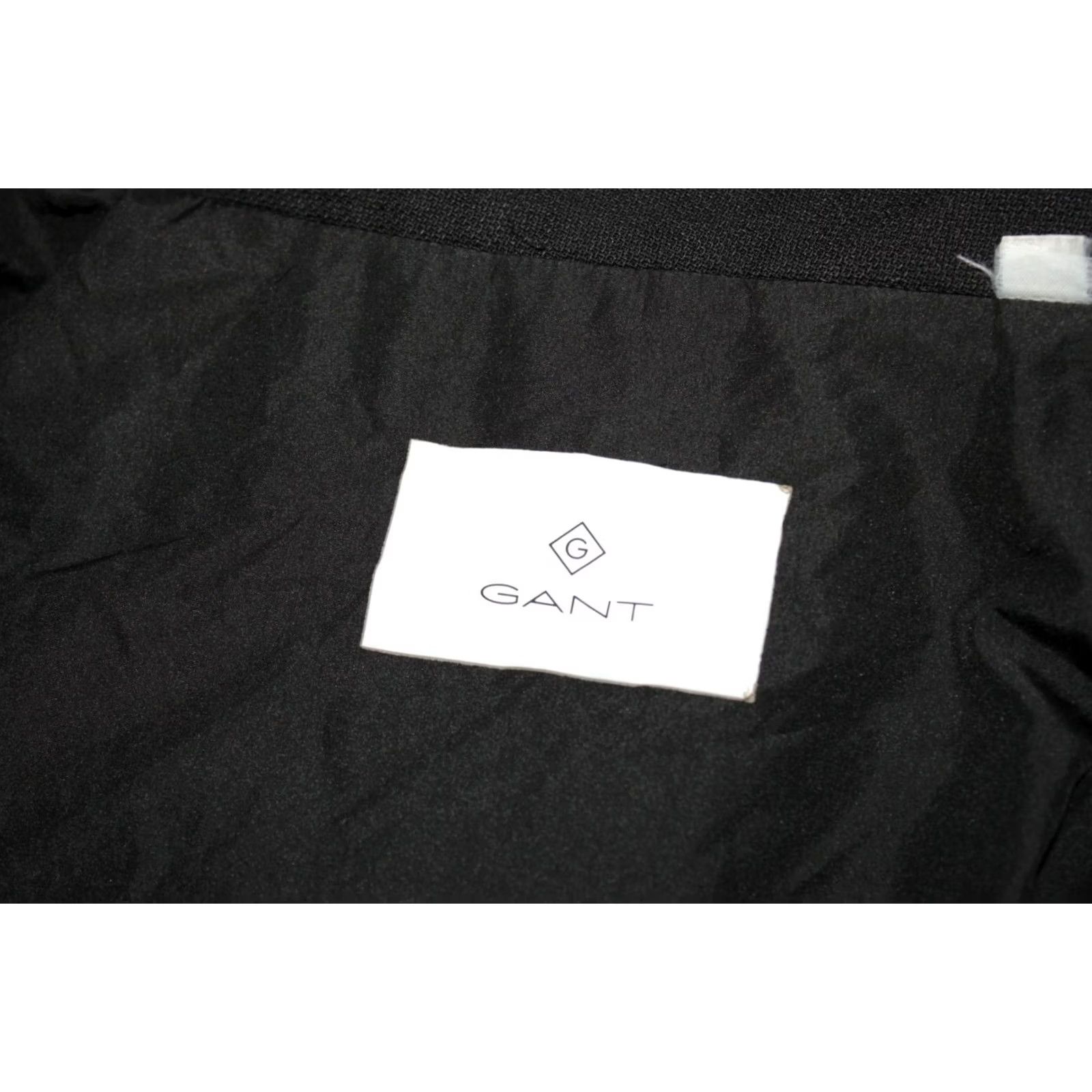 Gant GANT Mens Black Full Zip Wool Blend Vest Waistcoat Size L Size US L / EU 52-54 / 3 - 6 Thumbnail