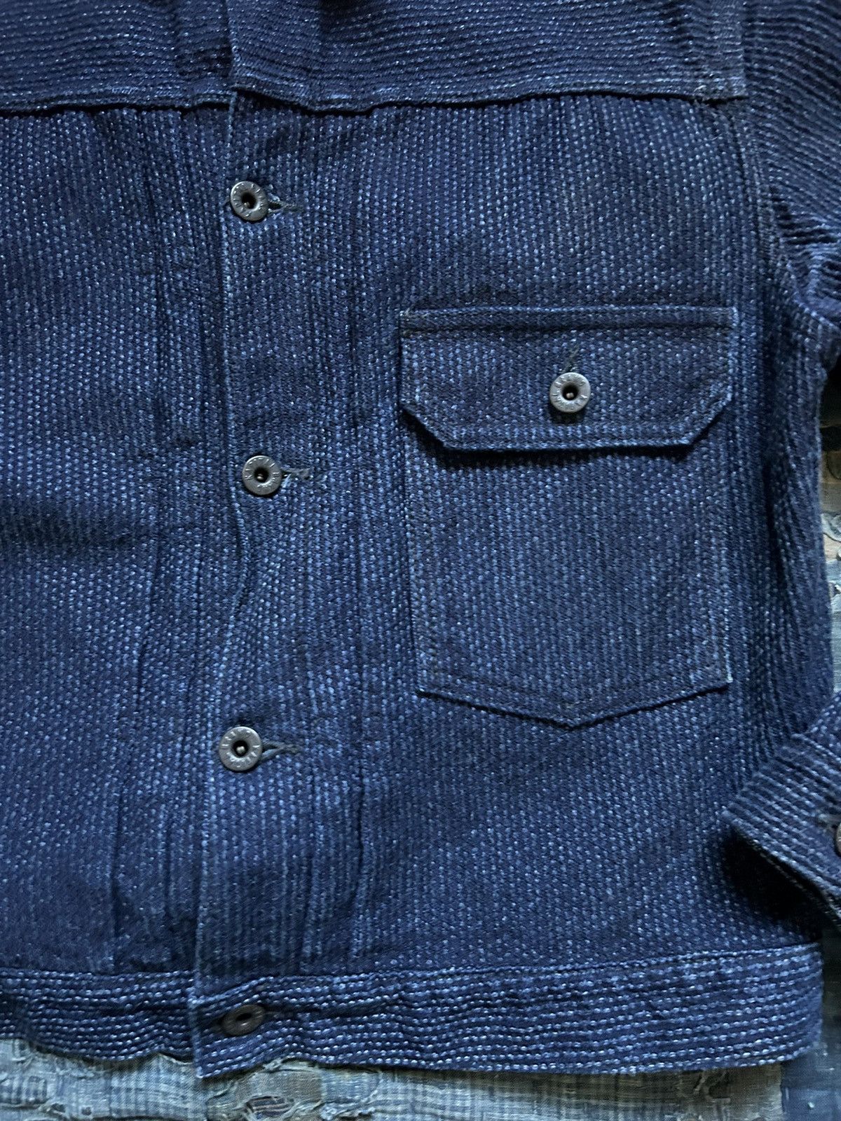 Kapital Kapital indigo CENTURY DENIM 1st Jacket NO. 1.2.3-S Size US M / EU 48-50 / 2 - 5 Thumbnail