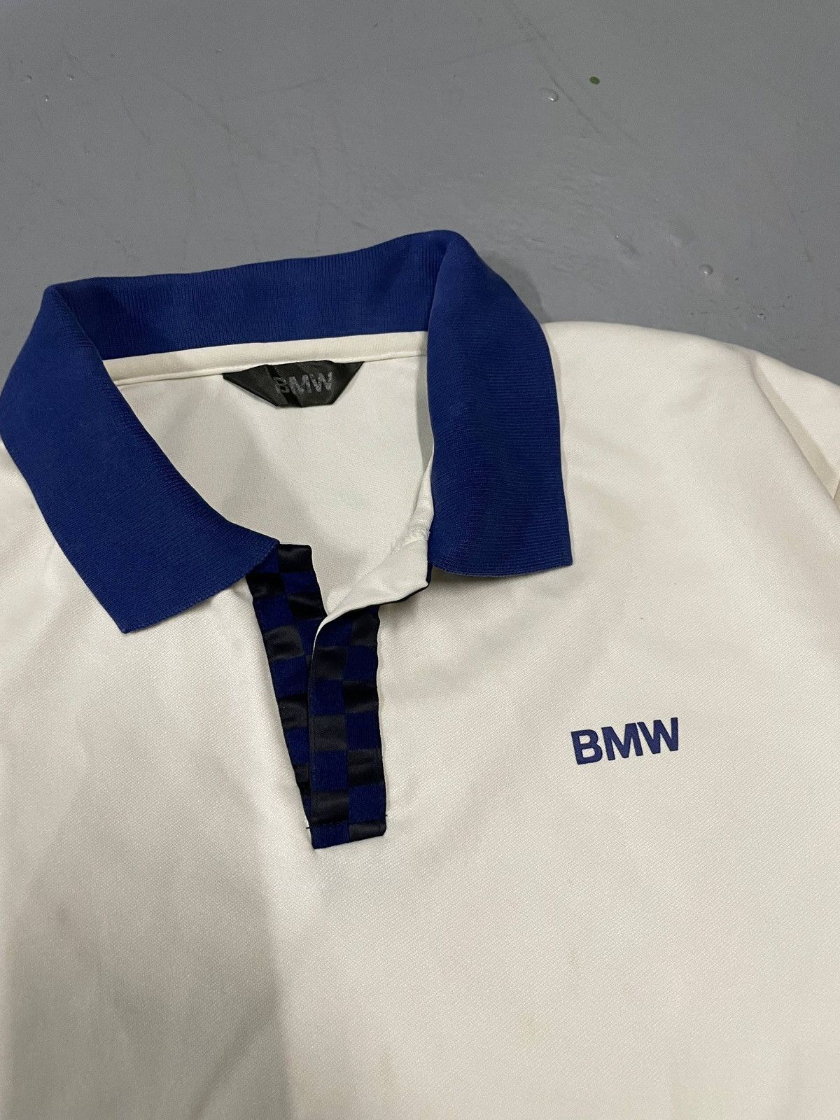 BMW Y2K BMW OFFICIAL CORPORATE POLO Size US L / EU 52-54 / 3 - 3 Thumbnail