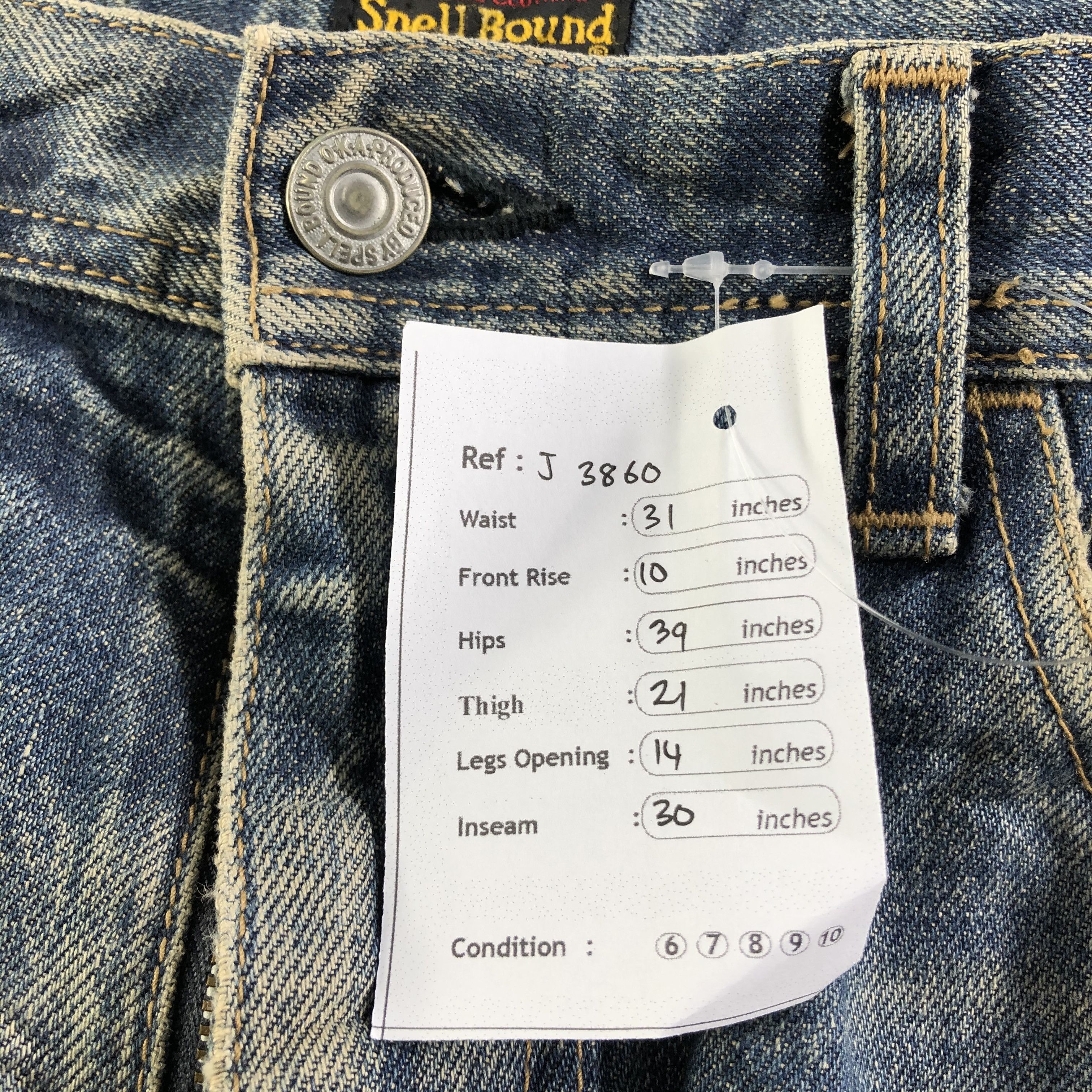 Spellbound Vintage Spell Bound Domingo Jeans-J3860 Size US 31 - 11 Thumbnail