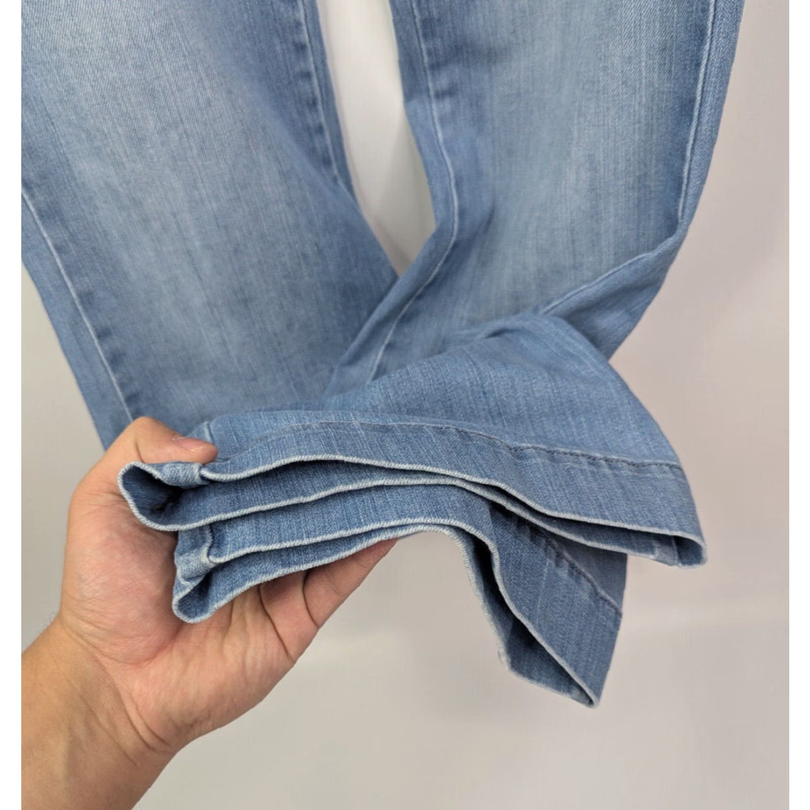 Levi's VINTAGE Levi's 544 Ultimate Lift Flare Jeans Women's Blue 8 Denim Cotton Elastane Pockets Y2K Western Women Size 30" / US 8 / IT 44 - 3 Thumbnail