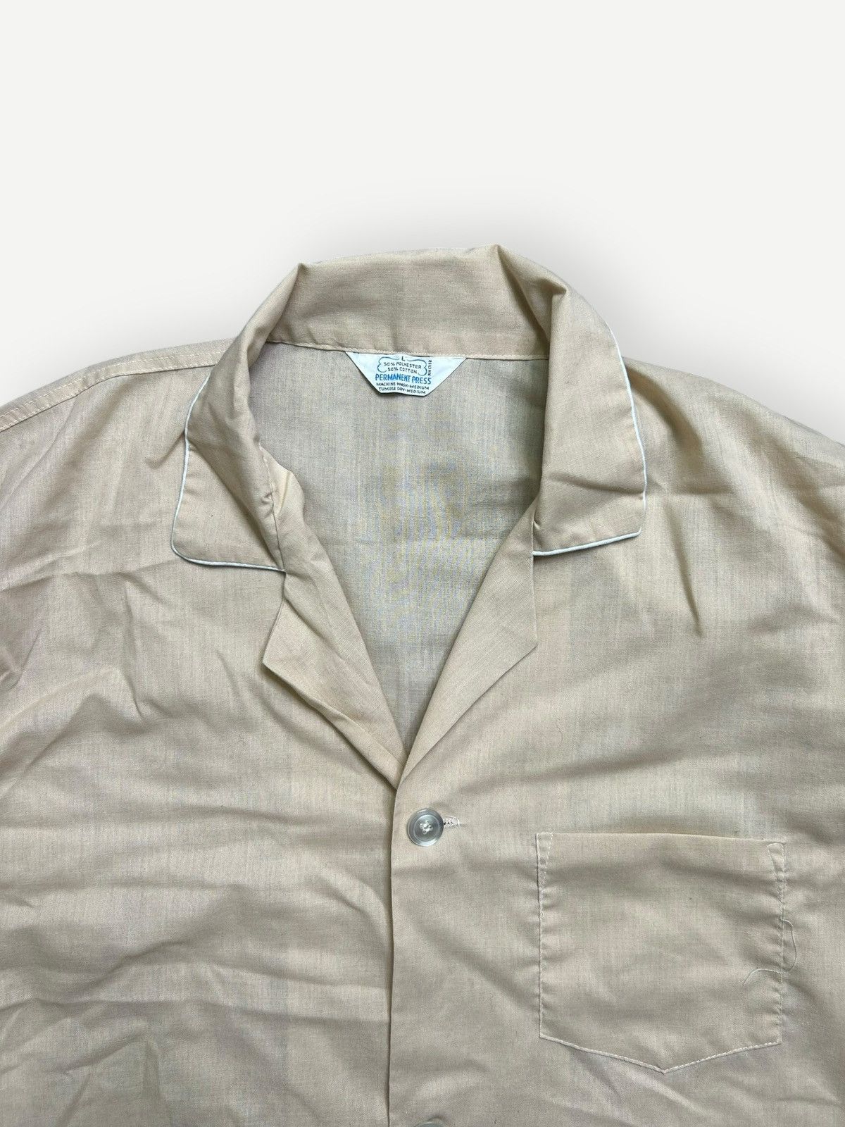 Vintage Vintage 60s Permanent Press Sleep Shirt Size US L / EU 52-54 / 3 - 2 Thumbnail