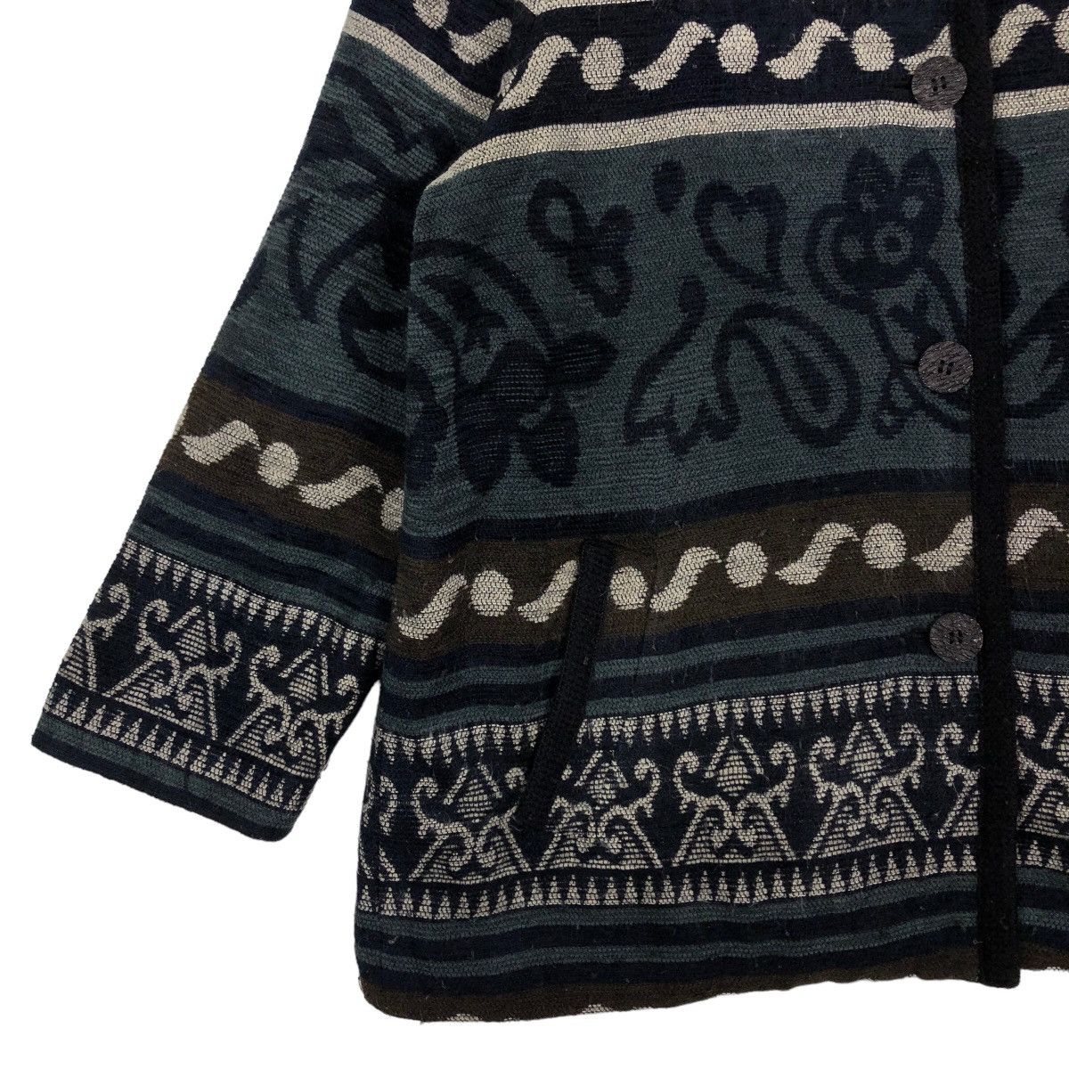 Japanese Brand 🔥Vtg Wool Jacket Nice Japan Navajo Issey Miyake Size US L / EU 52-54 / 3 - 4 Thumbnail