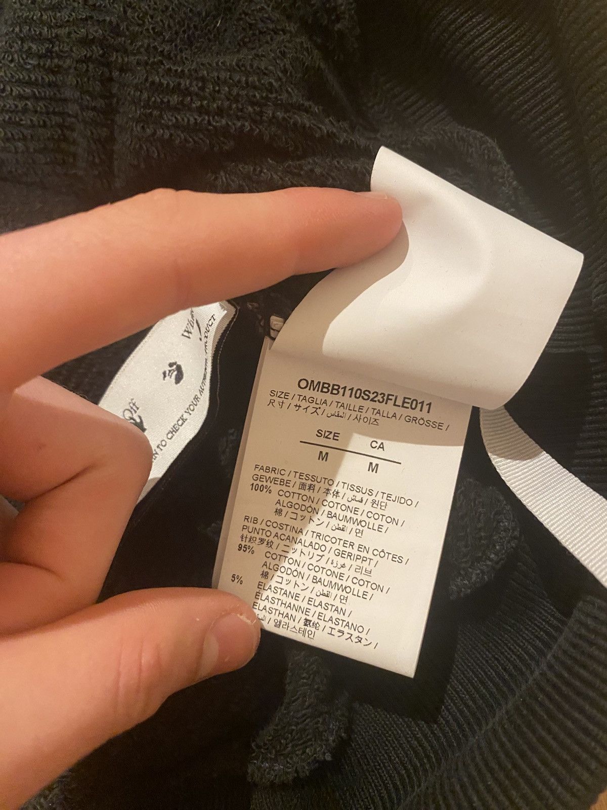 Off-White Off-White Exactly the opposite boxy hoodie Size US M / EU 48-50 / 2 - 7 Thumbnail