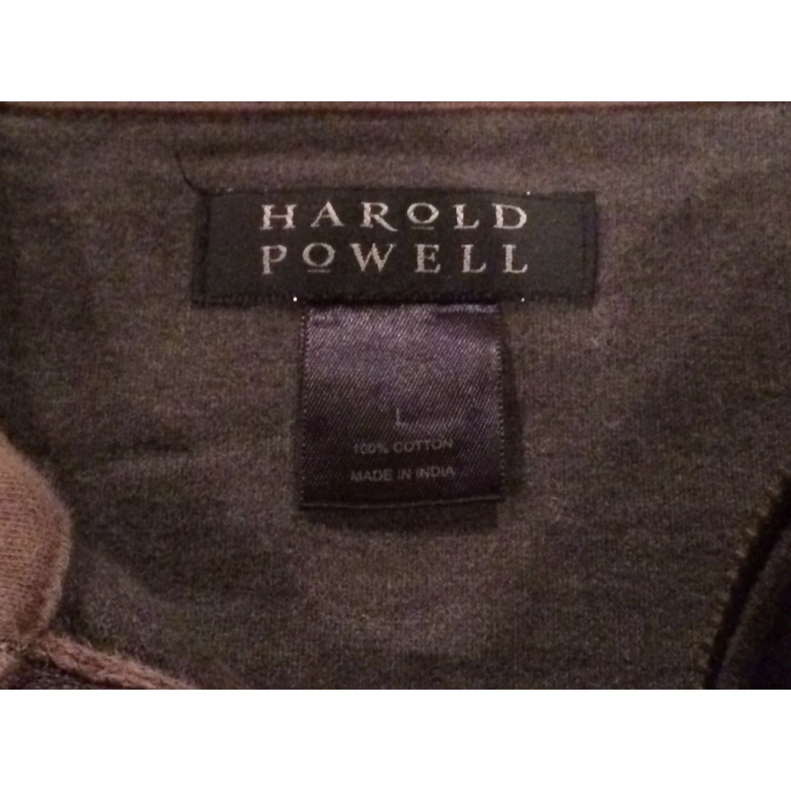 Vintage Harold Powell Green Pullover Casual Sz L 1/4 Zip - EUC Size US L / EU 52-54 / 3 - 4 Thumbnail
