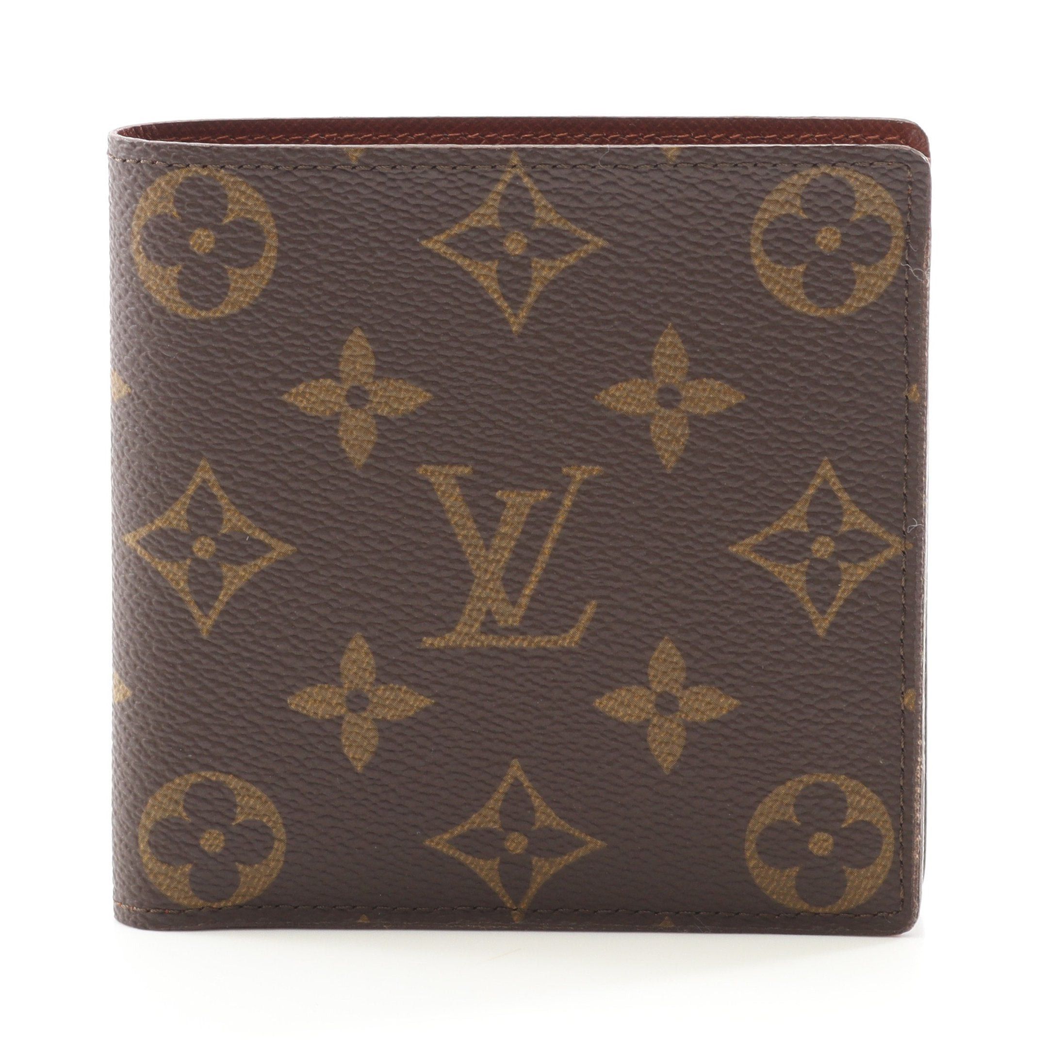 Louis Vuitton Louis Vuitton Portefeuil Marco Monogram Bi-Fold Wallet Brown Size ONE SIZE - 1 Thumbnail