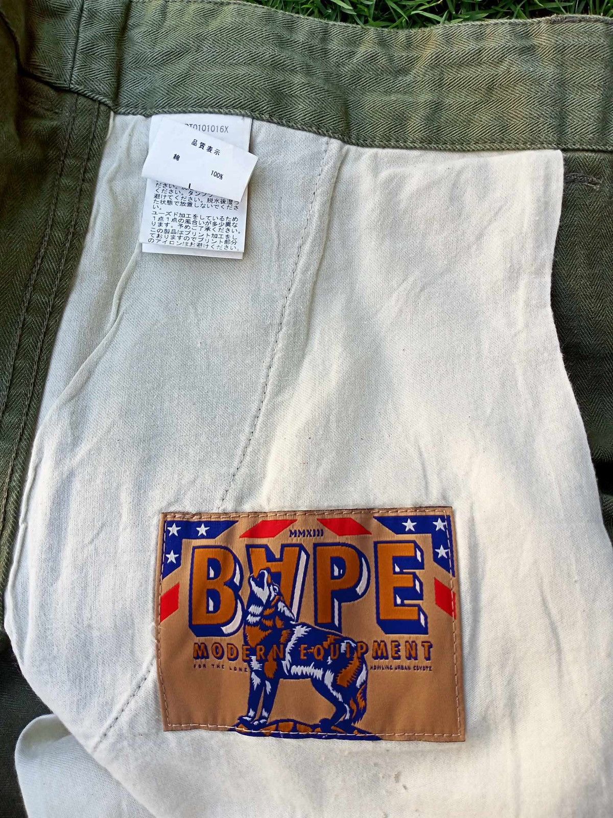 Bape *A BATHING APE MODERN EQUIPMENT MILITARY PANTS Size US 34 / EU 50 - 6 Thumbnail