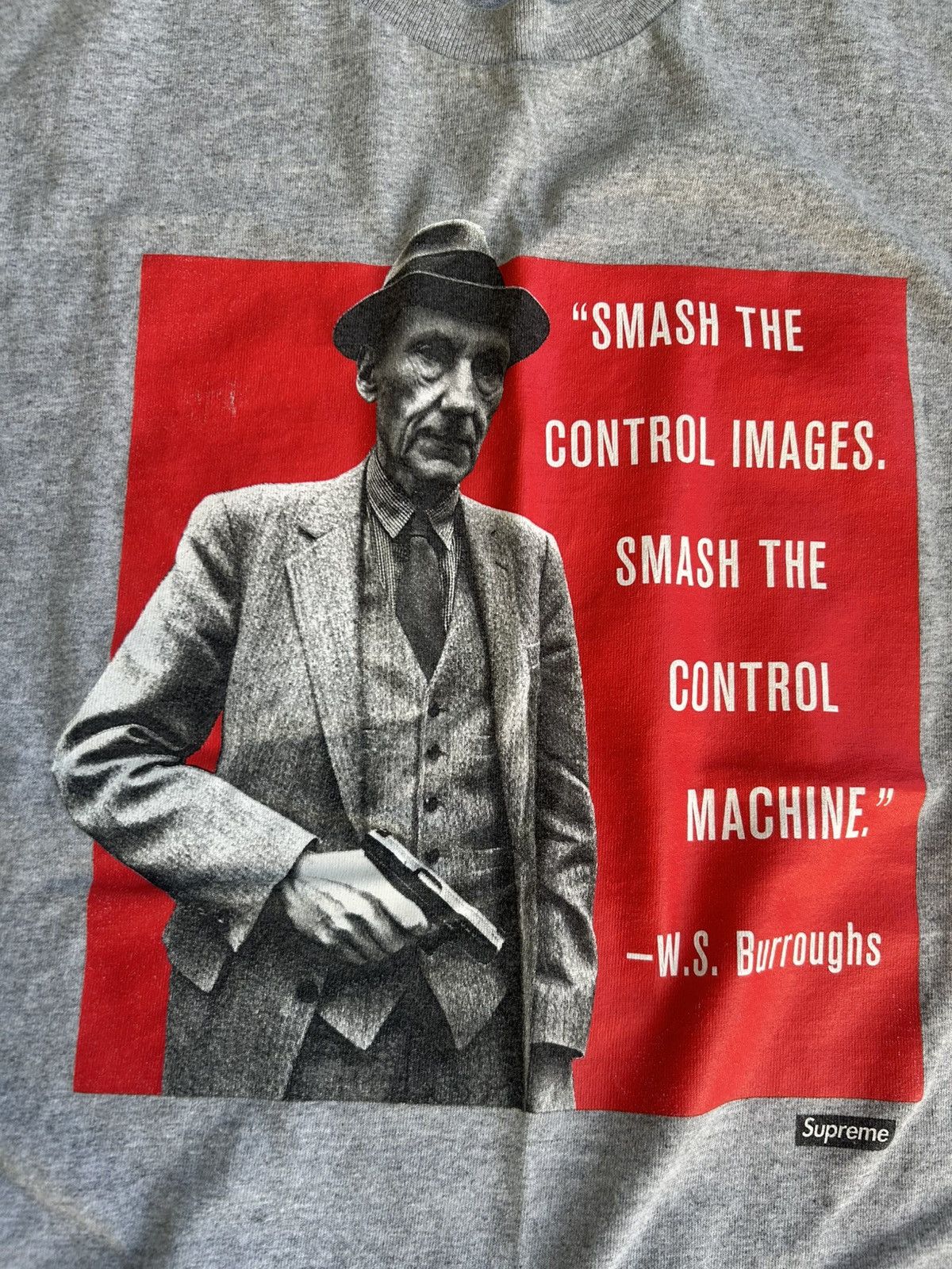 Supreme Supreme W S Burroughs Tee SS16 Size US L / EU 52-54 / 3 - 3 Thumbnail