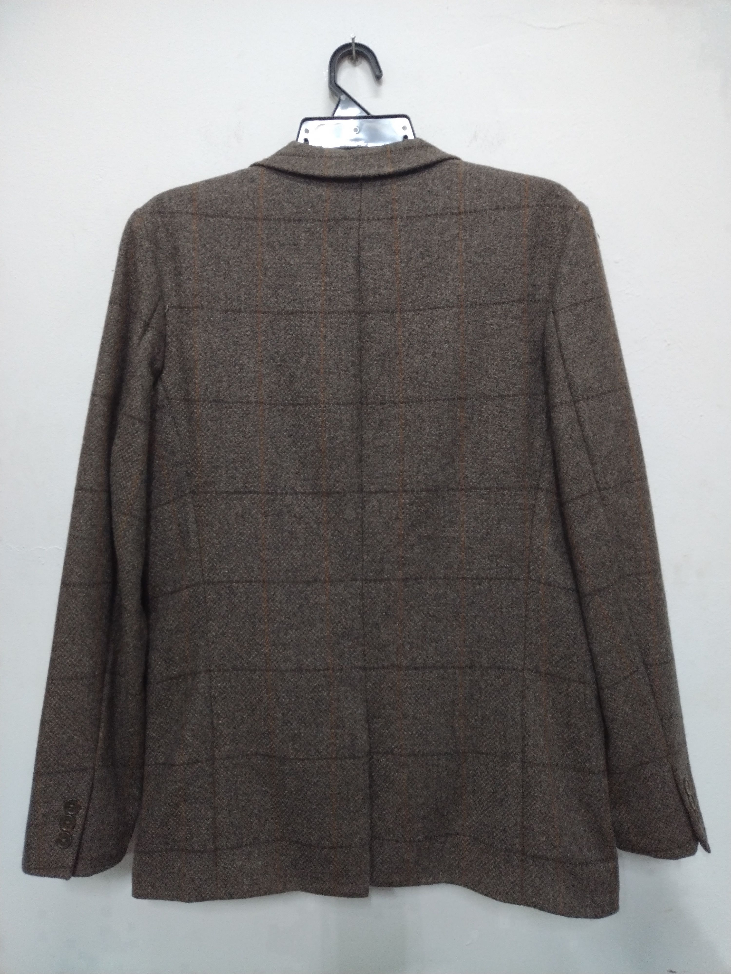 Gap Vintage Gap Wool Plaid Blazer Jacket Made in Turkey Size 42L - 2 Thumbnail
