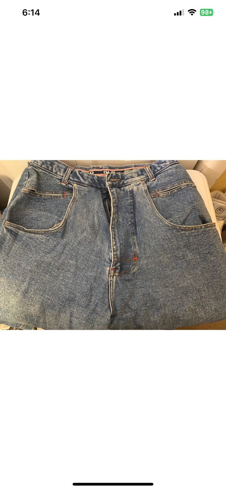 Other Vintage DLO-NYC mens sz 36 x 14 carpenter denim jean shorts Size US 36 / EU 52 - 4 Thumbnail